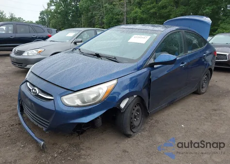 2015 Hyundai Accent Gls from USA, damaged, VIN KMHCT4AE6FU840917